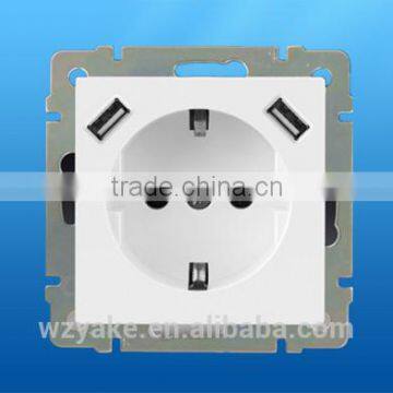 double USB wall socket wall socket