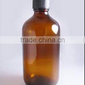 1L amber glass pharmaceutical bottle with plastic caps