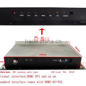 10 Inch Open Frame Monitor With VGA HDMI AV BNC 800*600 Resolution XGA photo-3