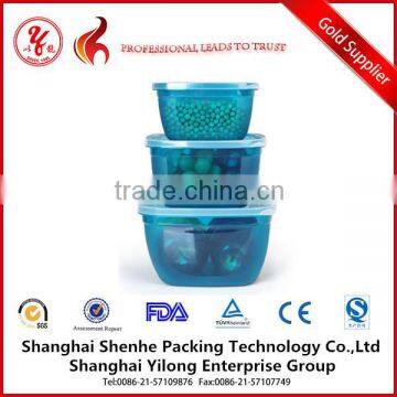 Takeaway disposable round soup container with watertight lid