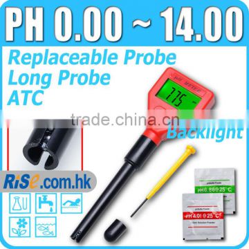 Digital pH Meter Replaceable Electrode Long Probe Aquarium Water Quality Tester