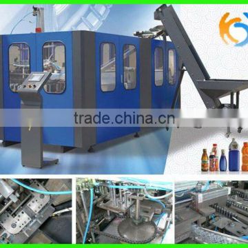 Full automatic pet bottle blow molding machine