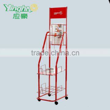 outdoor magazine display stand