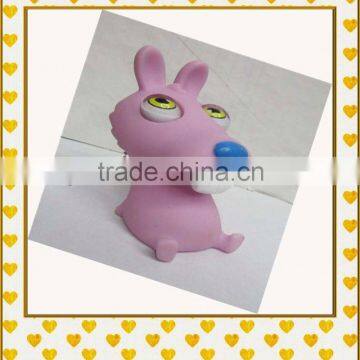 plastic mini animal 3d soft cartoon pvc vinyl doll