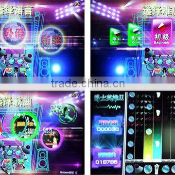 Superwing Popular Indoor Amusement Dancing Game Machine , Arcade Dancing Amusement Equipment photo-3