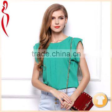 OEM/ODM guangzhou ladies clothing casual top