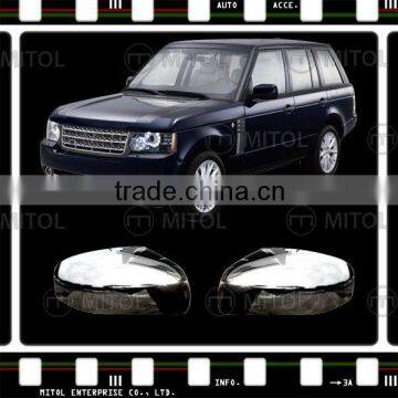 For LAND ROVER RANGE ROVER 10- Chrome Door Mirror Cover Rim Frame