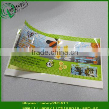Self Adhesive Nontoxic Honey Products Label Honey Bottle Labels Food Sticker