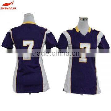 Fashion football team race wear cheap woman brand clothing made in china