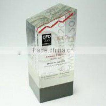 2015 New Design glass paperweight Direct Supply acrylic paper weight hot sale crafts