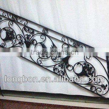 Top-selling forged iron stair handrail