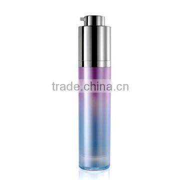 Acrylic airless cosmetic bottles 15ml 30ml 50ml with pump