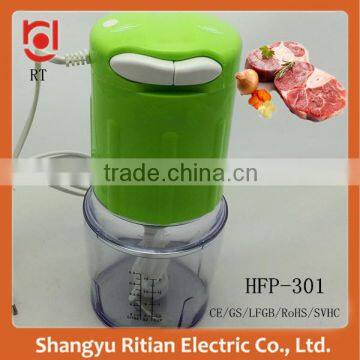 Hot sale mini plastic electric meat chooper