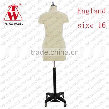 Unique Lady England Standard Fitting Adjustable Female Mannequins photo-4