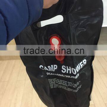 Hot Sales15L Portable Out Door Shower Bag Camping Hanging Shower Bag Super Solar Shower photo-3