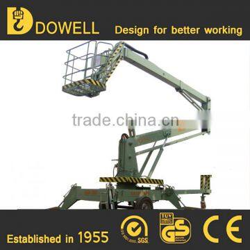 8-18m Customized Hydraulic Articulating Boom 16m Portable Bucket Lifts photo-6