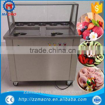 Single Pan Fried Ice Cream Roll Yogurt Machine price