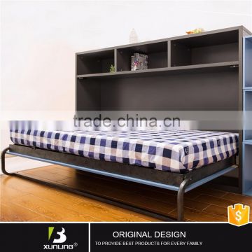 High Quality Wood Horizontal Hidden Wall Beds Murphy Folding Bed