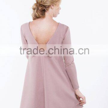 Dusty Rose Dress Dress With Pockets Spring Dress photo-4