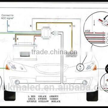 4 Inch Led Fog Light for Car, LED Fog Lamp DRL, Fog & Daytime Running Lights Quality Choice photo-4