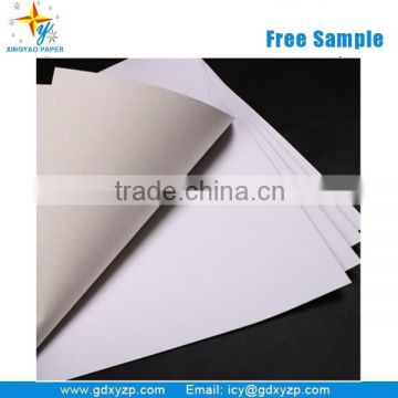 C1S One Side Coated Duplex Board Paper with Grey Back