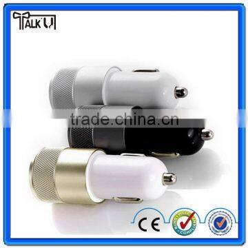 High quality mobile phone double usb car charger