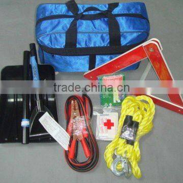 winter car road kit,car emergency tools with Collapsible Shovel