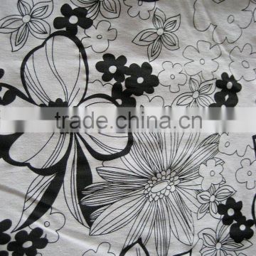 Cotton Poplin Spandex Print Fabric