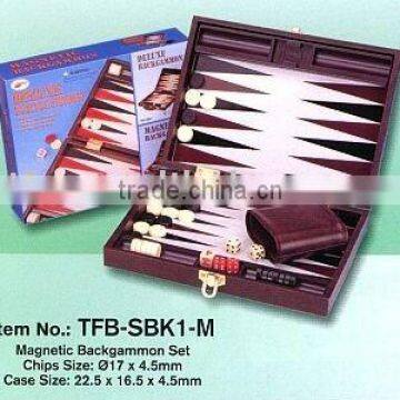 Magnetic Backgammon Set TFB-SBK1-M