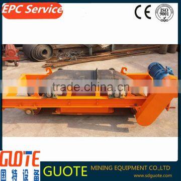 Guote RCYD Self-cleaning Permanent used magnetic separators for conveyor belts
