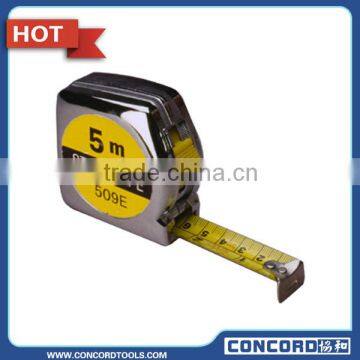 5mx19mm Steel Tape Measure with Plastic Case and Magnetic Hook