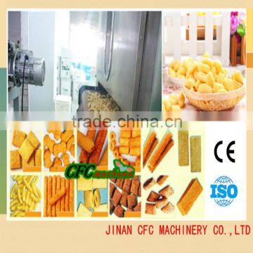 Also puff wheat flour snack food machinery corn puffing making machine