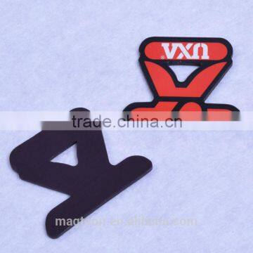 custom creative shaped flat pvc frdige magnets for sale