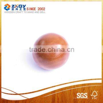 Painted wooden ball for decoration