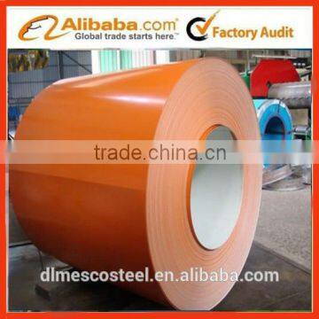 High Quality Orange Prepainted Galvanized Steel Coil for Construction PPGI