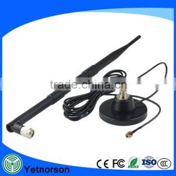 high quality 10dbi active dvb-t indoor outdoor car digital tv antenna with IEC /F/SMA