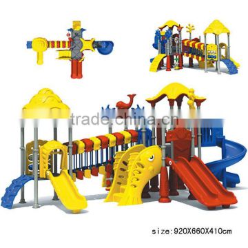 Child's amusement slide park