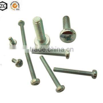 DIN7985 pan head screws with cross drive carbon steel