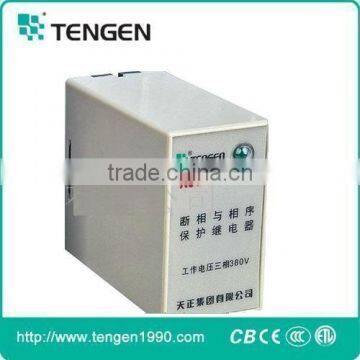 Phase failure and sequence protect relay