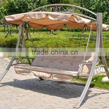 2015 Modern Design Outdoor Garden Furniture Swing Chair in Wrought Iron