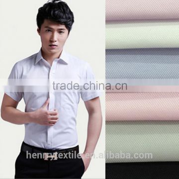 CVC polyester/cotton blended fabric,cavalry jacquard shirt fabric