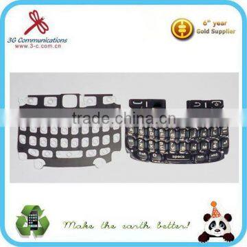 New mobile phone English keypad for blackberry curve 9320 keypad frame for blackberry bb 9320 9220 keyboard replacement