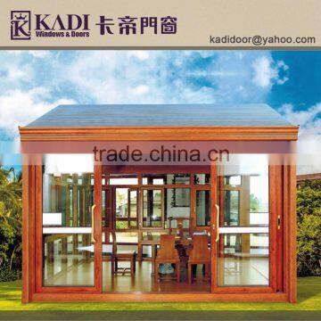 Glass Sun Room With Aluminum Windows & Doors