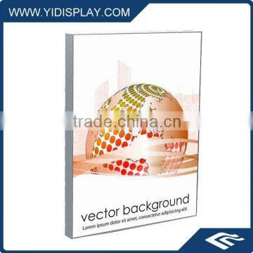 Aluminum LED optical lens light box for tradeshow