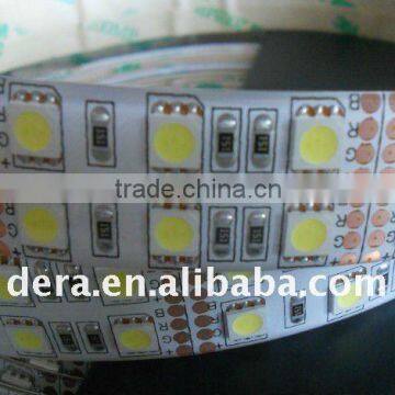 high-power 34.5w SMD5050 144pcs/meter 12v flexible double led srip