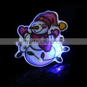 various styles customized Glowing led badge for promotion