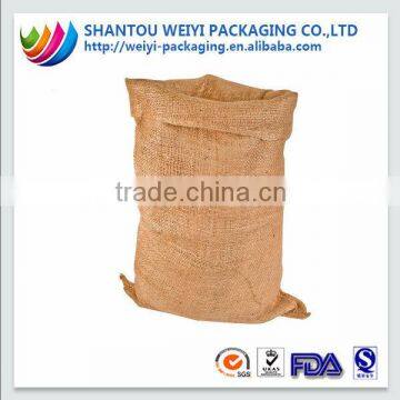 Durable food grade jute bag burlap bag