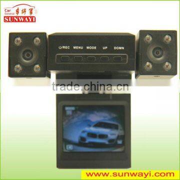 2.0" TFT LCD IR Night Vision dual lens car detect