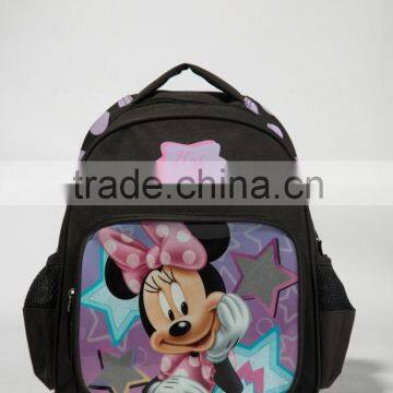 Cheap kids school backpack bag with cartoon