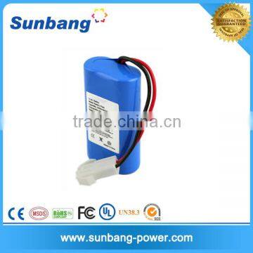 18650 7.4v 2600mah high capacity li-ion battery pack for remote control car